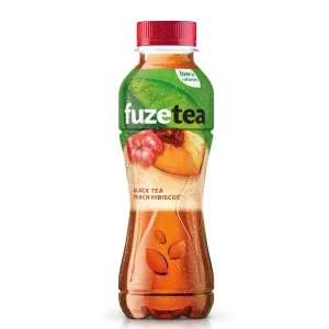 500ml Peach & Black Fuze Iced Tea