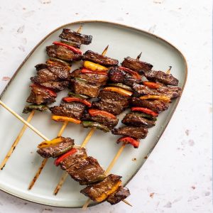 Angus Beef Skewers Grill