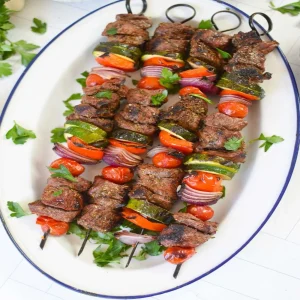 Beef & Lamb Kebab Plate