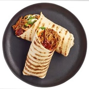 Small Salad Wrap Kebab
